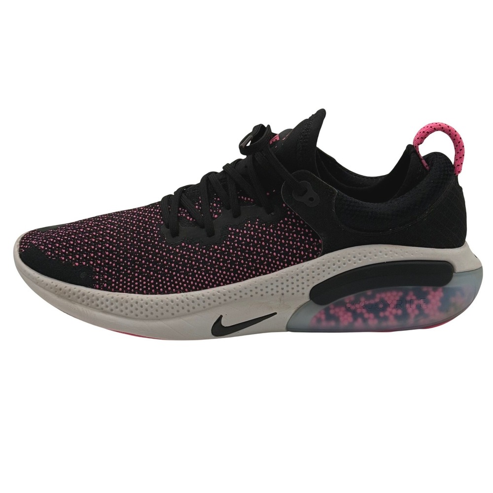 Nike Joyride Run Flyknit Women's Size 9.5 Black Pink Running Shoes AQ2730-003 - Picture 2 of 8